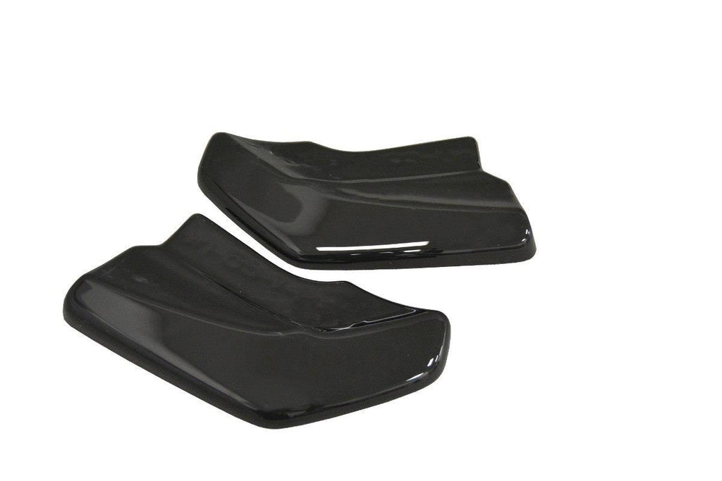 Maxton Design Heck Ansatz Flaps Diffusor passend für Audi Q2 Mk.1 schwarz Hochglanz