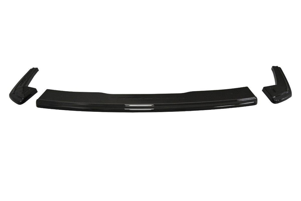Maxton Design Mittlerer Diffusor Heck Ansatz passend für Audi A4 B9 S-Line schwarz Hochglanz