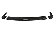 Laden Sie das Bild in den Galerie-Viewer, Maxton Design Mittlerer Diffusor Heck Ansatz passend für Audi A4 B9 S-Line schwarz Hochglanz