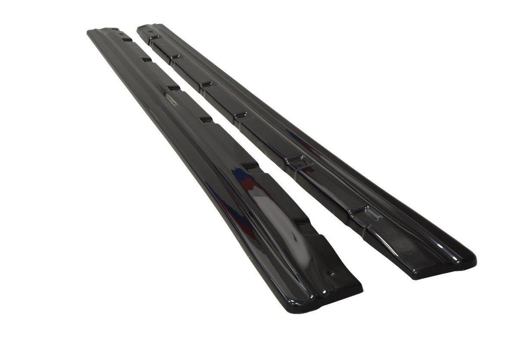 Maxton Design Seitenschweller Ansatz passend für Hyundai i30 mk.2 schwarz Hochglanz