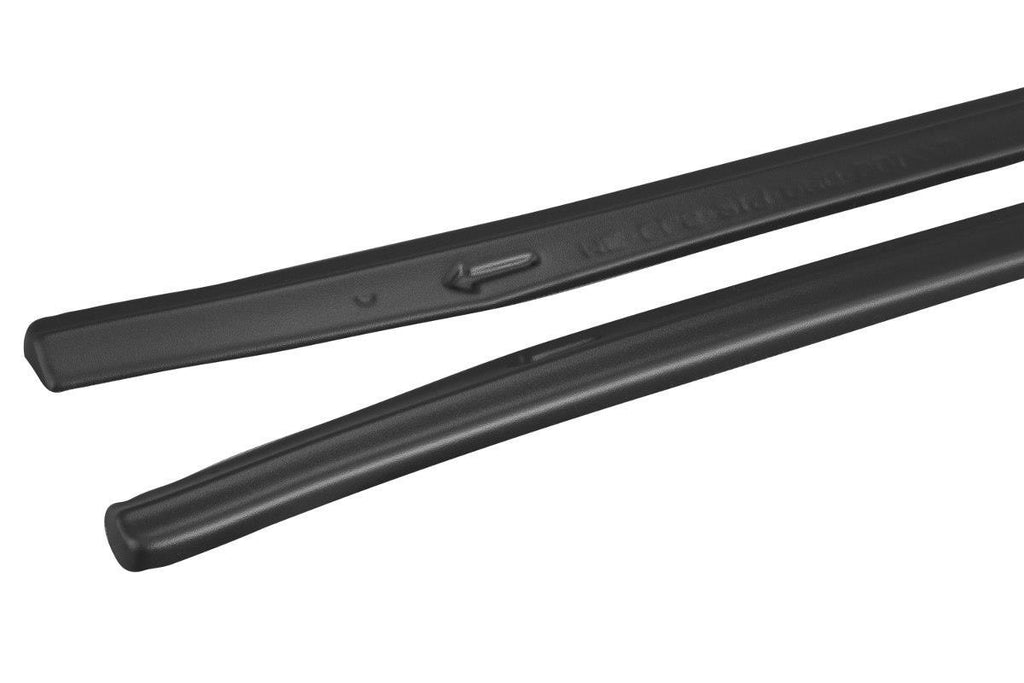 Maxton Design Seitenschweller Ansatz passend für Mercedes CLS C219 55AMG schwarz Hochglanz