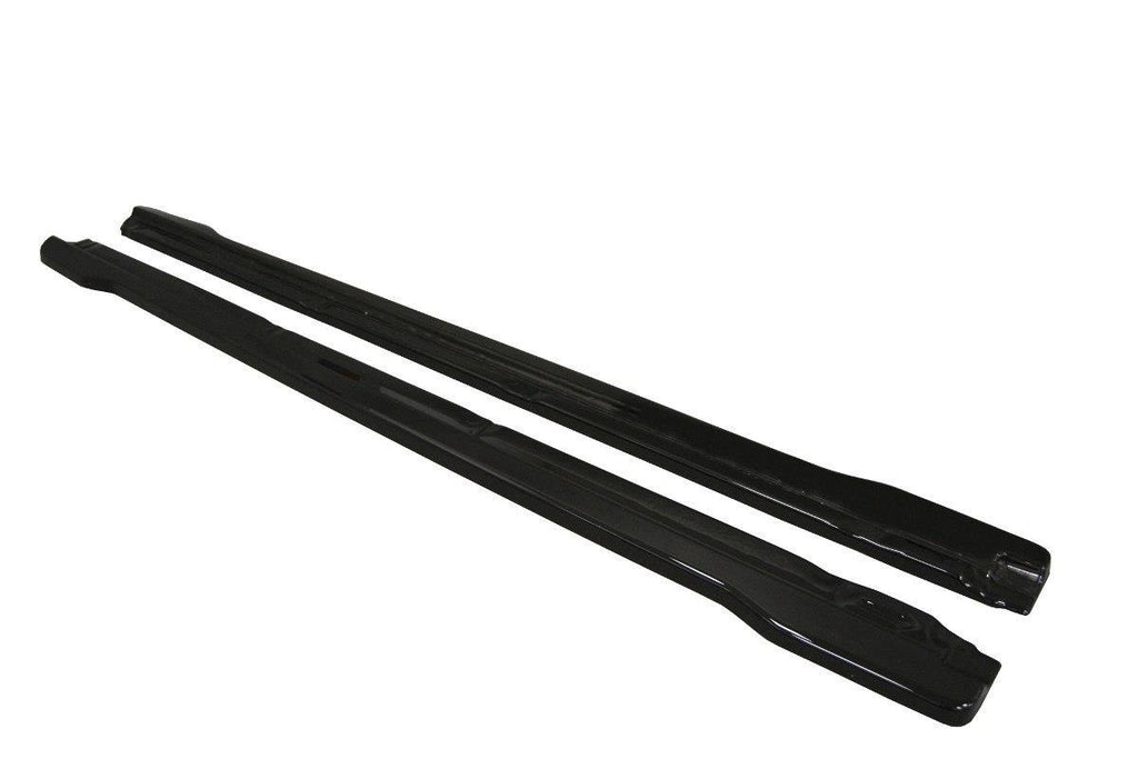 Maxton Design Seitenschweller Ansatz passend für Audi Q2 Mk.1 schwarz Hochglanz