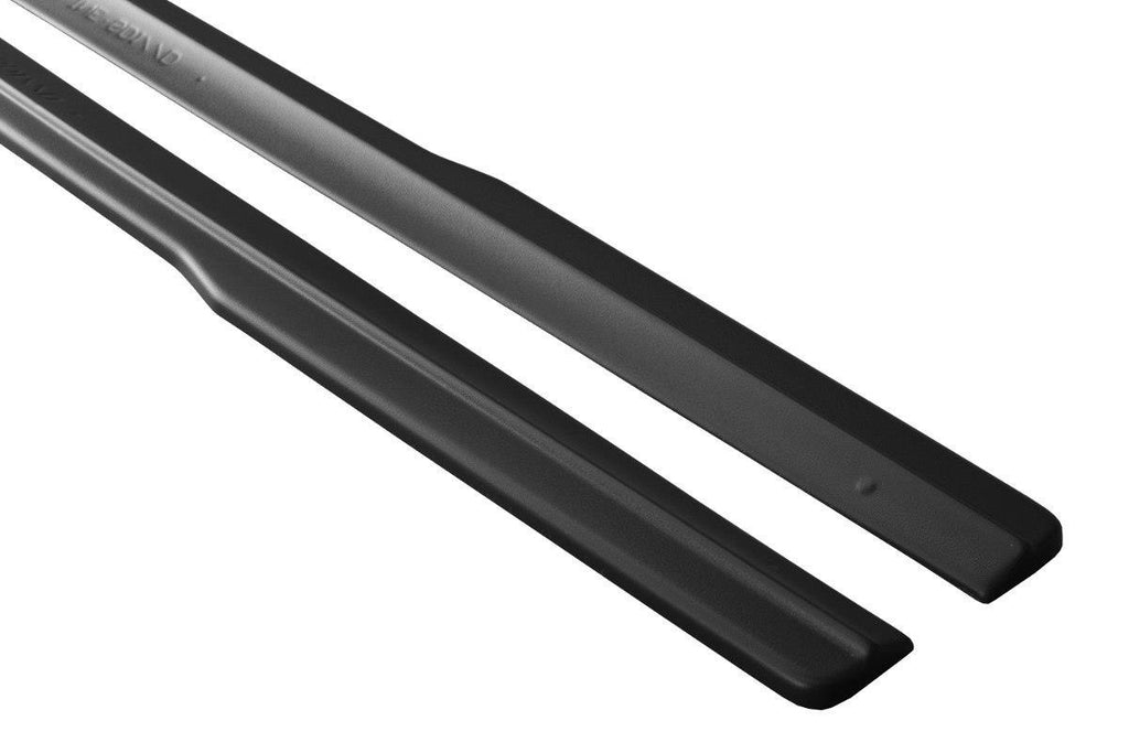 Maxton Design Seitenschweller Ansatz passend für Audi TT S / TT S-Line 8J  schwarz Hochglanz