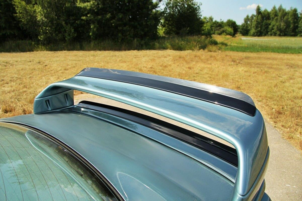 Maxton Design OBERER Spoiler CAP passend für BMW M3 E36 GTS schwarz Hochglanz