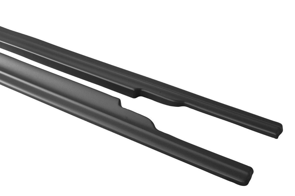 Maxton Design Seitenschweller Ansatz passend für Mercedes C-Klasse S205 63 AMG Kombi schwarz Hochglanz