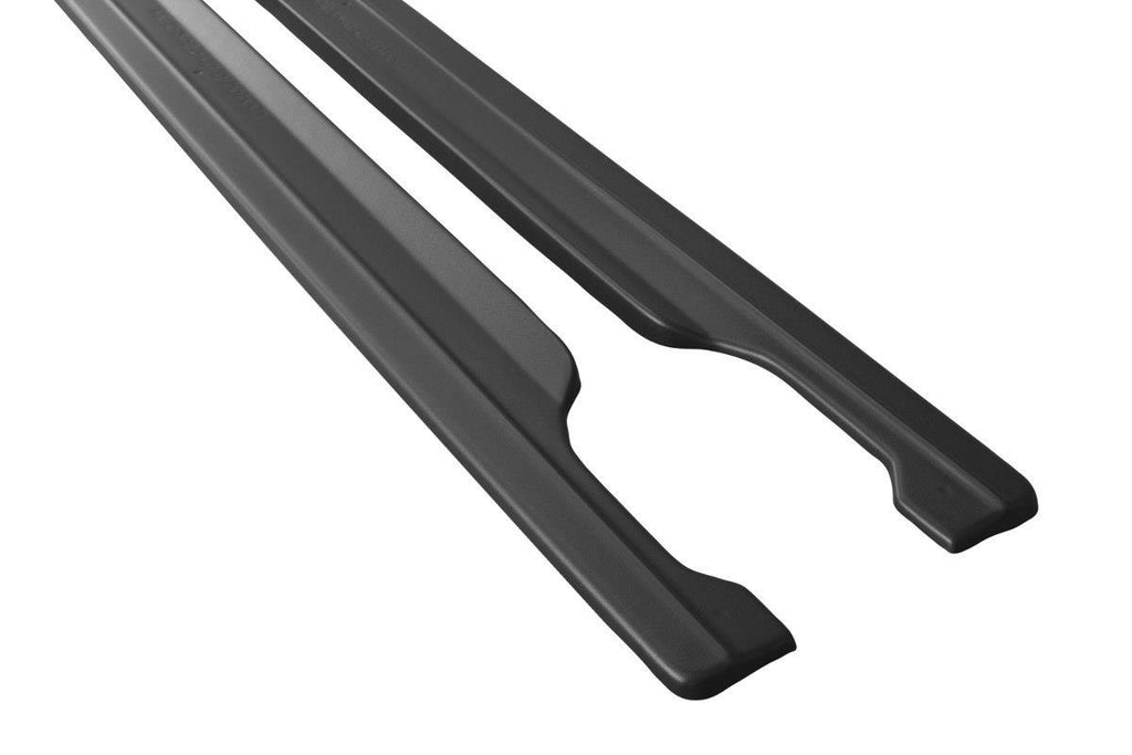 Maxton Design Seitenschweller Ansatz passend für Mercedes C-Klasse C205 63 AMG Coupe schwarz Hochglanz