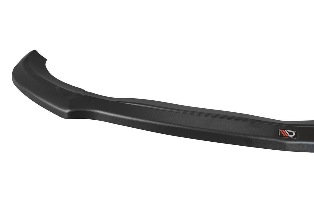 Maxton Design Front Ansatz passend für V.1 Mercedes A W176 AMG Facelift schwarz Hochglanz