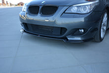 Laden Sie das Bild in den Galerie-Viewer, Maxton Design Front Ansatz passend für BMW 5er E60/61 M Paket schwarz Hochglanz