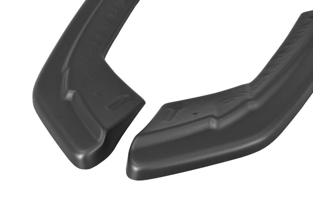 Maxton Design Heck Ansatz Flaps Diffusor passend für Audi S3 / A3 S-Line 8V FL Limousine schwarz Hochglanz