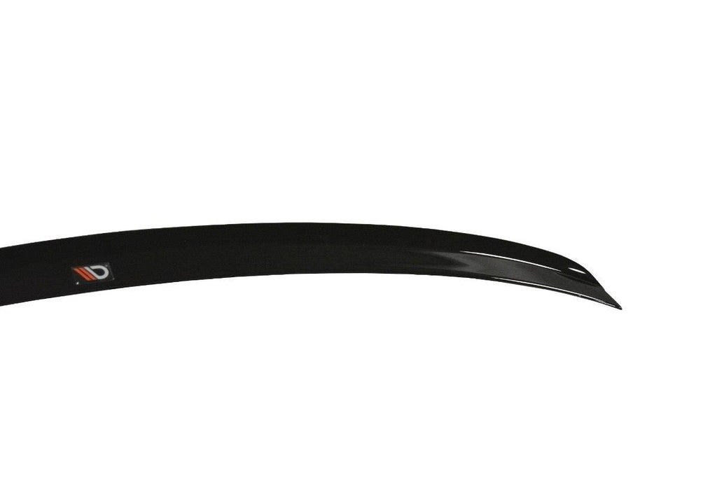 Maxton Design Spoiler CAP passend für Audi A4 S-Line B9 Limousine schwarz Hochglanz