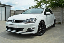 Laden Sie das Bild in den Galerie-Viewer, Maxton Design Seitenschweller Ansatz passend für VW Golf Mk7 Standard schwarz Hochglanz