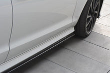 Laden Sie das Bild in den Galerie-Viewer, Maxton Design Seitenschweller Ansatz passend für Audi A6 C7 S-line/ S6 C7 Facelift schwarz Hochglanz