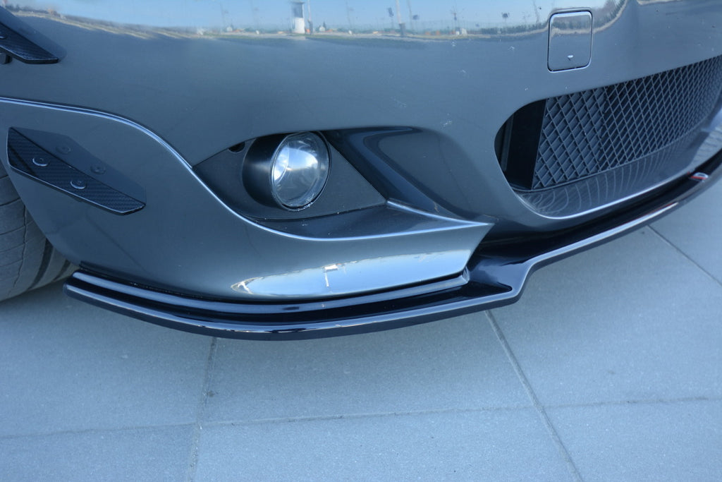 Maxton Design Front Ansatz passend für BMW 5er E60/61 M Paket schwarz Hochglanz