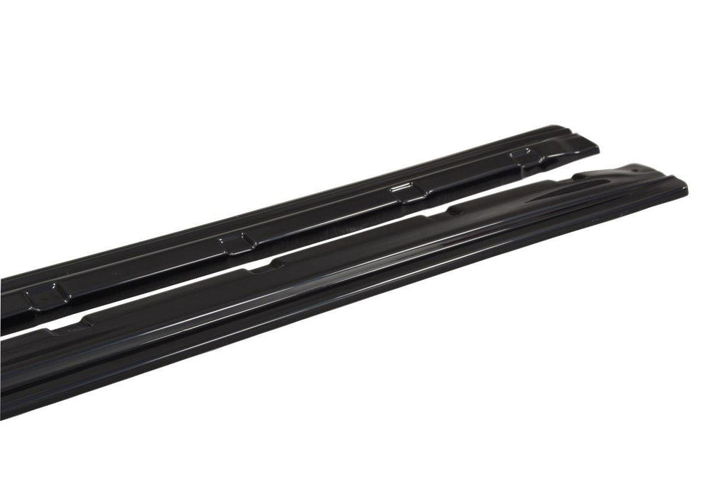Maxton Design Seitenschweller Ansatz passend für Hyundai i30 mk.2 schwarz Hochglanz