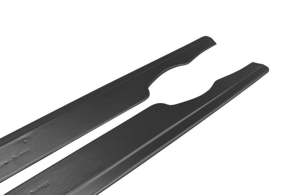 Maxton Design Seitenschweller Ansatz passend für BMW M3 E46 Coupe schwarz Hochglanz
