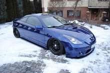 Laden Sie das Bild in den Galerie-Viewer, Maxton Design Seitenschweller Ansatz passend für TOYOTA CELICA T23 TS vor Facelift schwarz Hochglanz