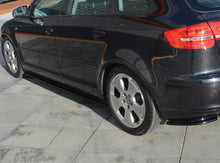 Laden Sie das Bild in den Galerie-Viewer, Maxton Design Seitenschweller Ansatz passend für Audi A3 Sportback 8P / 8P Facelift schwarz Hochglanz