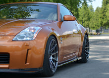 Laden Sie das Bild in den Galerie-Viewer, Maxton Design Seitenschweller Ansatz passend für NISSAN 350Z schwarz Hochglanz