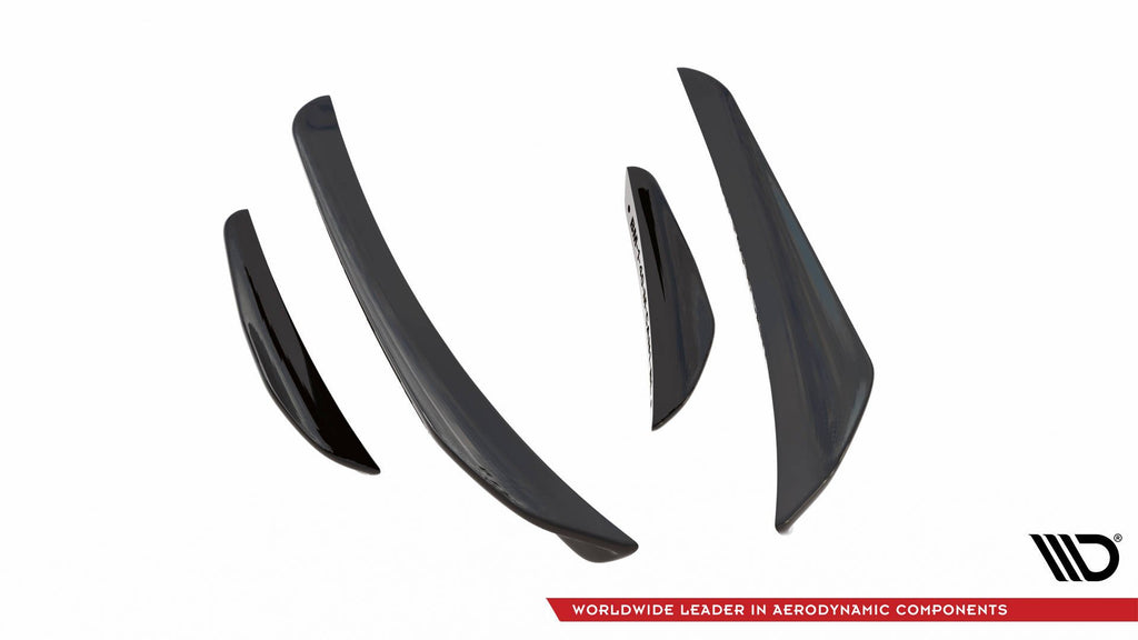 Maxton Design Stoßstangenflügel vorne (Canards) BMW 1er F40 M-Paket / M135i