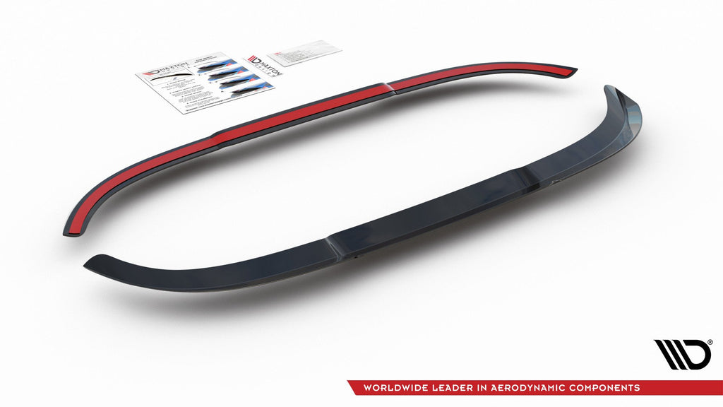 Maxton Design Spoiler CAP passend für BMW X2 F39 M-Paket schwarz Hochglanz