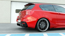 Laden Sie das Bild in den Galerie-Viewer, Maxton Design Diffusor Heck Ansatz passend für Bmw 1 F20/ F21 Facelift M-Power schwarz Hochglanz