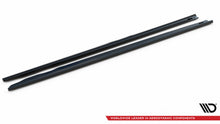 Laden Sie das Bild in den Galerie-Viewer, Maxton Design Seitenschweller Ansatz für BMW 3er GT F34 schwarz Hochglanz
