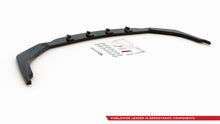 Laden Sie das Bild in den Galerie-Viewer, Maxton Design Front Ansatz passend für V.1 Toyota Corolla XII Touring Sports/ Hatchback schwarz Hochglanz