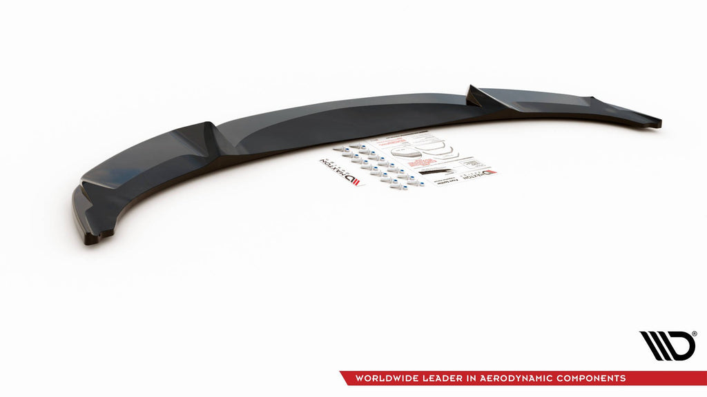 Maxton Design Front Ansatz V.3 für BMW 5er F10/F11 M-Paket schwarz Hochglanz