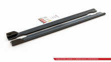 Laden Sie das Bild in den Galerie-Viewer, Maxton Design Seitenschweller Ansatz passend für V.5 Hyundai I30 N Mk3 Hatchback/ Fastback schwarz Hochglanz