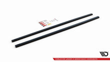 Laden Sie das Bild in den Galerie-Viewer, Maxton Design Seitenschweller Ansatz passend für V.2 VW Golf 7 GTI (verengen) schwarz Hochglanz