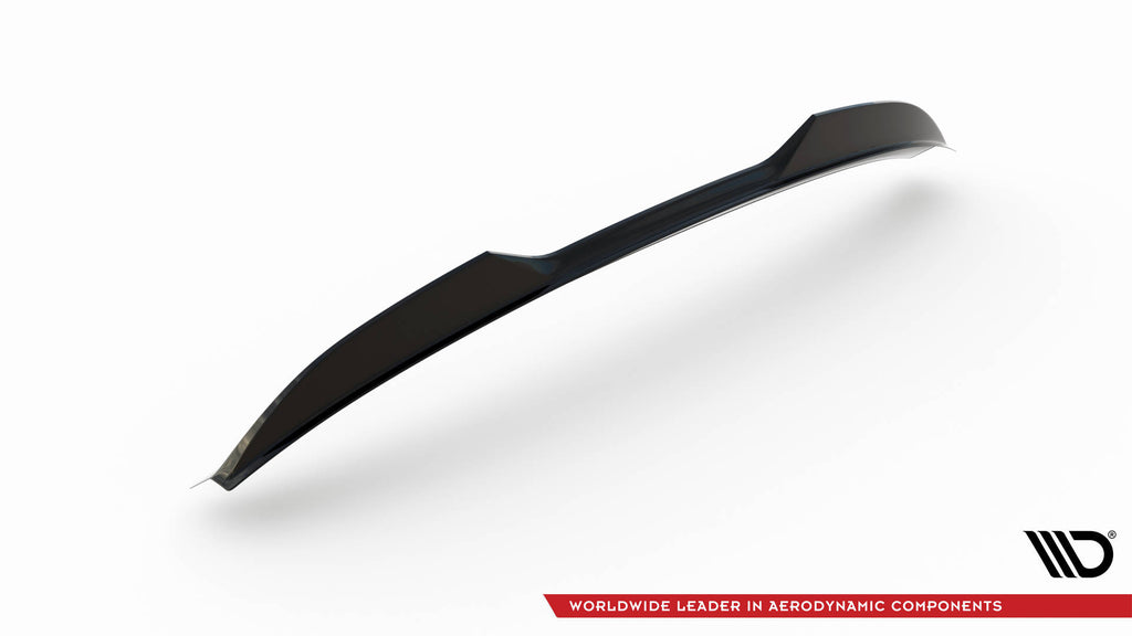Maxton Design Spoiler CAP für 3D BMW 3er M340i / M-Paket Limousine G20 Facelift schwarz Hochglanz