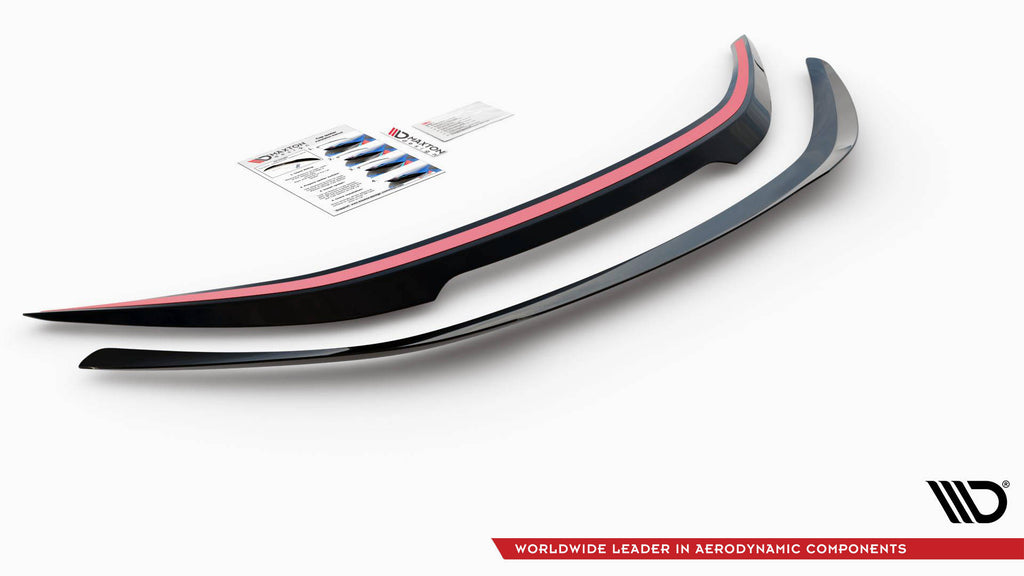 Maxton Design Spoiler CAP für BMW Z4 M-Paket G29 schwarz Hochglanz
