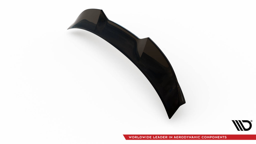 Maxton Design Spoiler CAP für 3D BMW 3er M340i / M-Paket Limousine G20 Facelift schwarz Hochglanz