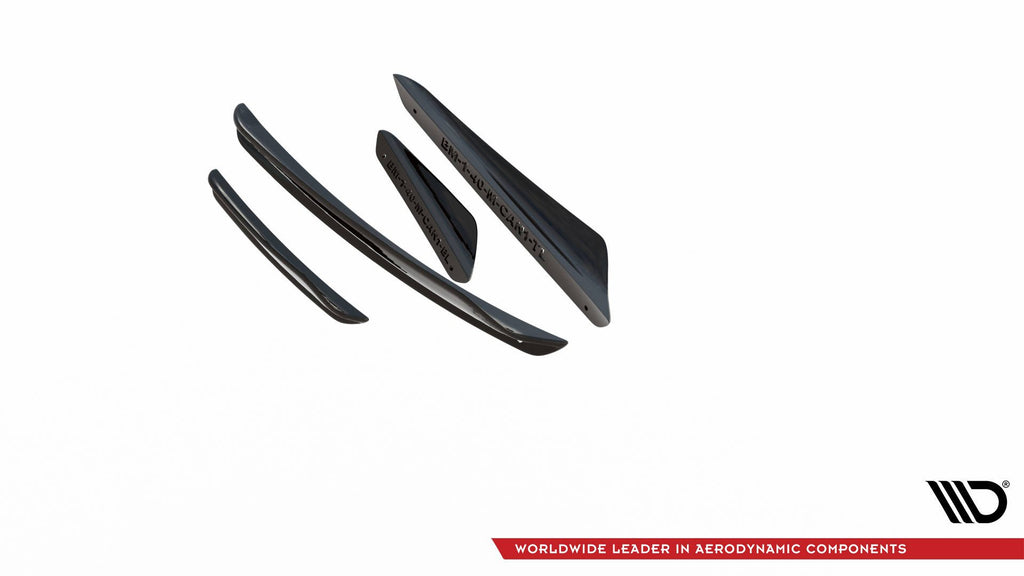 Maxton Design Stoßstangenflügel vorne (Canards) BMW 1er F40 M-Paket / M135i