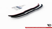 Laden Sie das Bild in den Galerie-Viewer, Maxton Design Spoiler CAP passend für V2 Ford Focus ST Mk4 schwarz Hochglanz