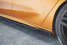 Laden Sie das Bild in den Galerie-Viewer, Maxton Design Seitenschweller Ansatz passend für V.4 Ford Focus ST / ST-Line Mk4 schwarz Hochglanz