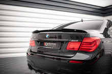Laden Sie das Bild in den Galerie-Viewer, Maxton Design Spoiler CAP für BMW 7 M-Paket F01 schwarz Hochglanz