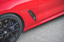Laden Sie das Bild in den Galerie-Viewer, Maxton Design Seitenschweller Ansatz passend für Bmw M850i G15 schwarz Hochglanz