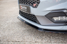 Laden Sie das Bild in den Galerie-Viewer, Maxton Design Front Ansatz passend für V.5 Ford Fiesta Mk8 ST / ST-Line schwarz Hochglanz