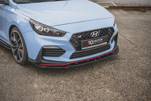 Laden Sie das Bild in den Galerie-Viewer, Maxton Design Front Ansatz passend für V.5 Hyundai I30 N Mk3 Hatchback/ Fastback schwarz Hochglanz