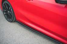 Laden Sie das Bild in den Galerie-Viewer, Maxton Design Seitenschweller Ansatz passend für Bmw M850i G15 schwarz Hochglanz