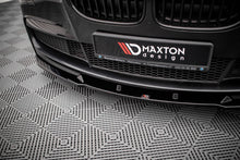 Laden Sie das Bild in den Galerie-Viewer, Maxton Design Front Ansatz V.2 für BMW 7 M-Paket F01 schwarz Hochglanz
