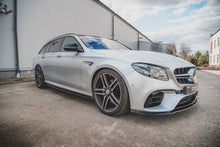 Laden Sie das Bild in den Galerie-Viewer, Maxton Design Seitenschweller Ansatz passend für Mercedes-Benz E63 AMG Kombi S213 schwarz Hochglanz