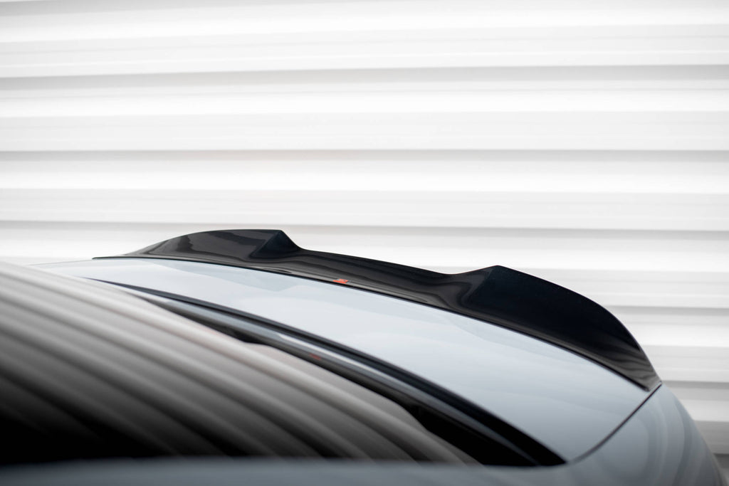 Maxton Design Spoiler CAP für 3D BMW 3er M340i / M-Paket Limousine G20 Facelift schwarz Hochglanz