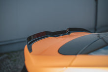 Laden Sie das Bild in den Galerie-Viewer, Maxton Design Spoiler CAP passend für V2 Ford Focus ST Mk4 schwarz Hochglanz