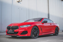 Laden Sie das Bild in den Galerie-Viewer, Maxton Design Seitenschweller Ansatz passend für Bmw M850i G15 schwarz Hochglanz