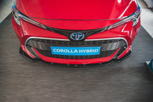 Laden Sie das Bild in den Galerie-Viewer, Maxton Design Front Ansatz passend für V.1 Toyota Corolla XII Touring Sports/ Hatchback schwarz Hochglanz
