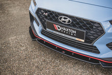 Laden Sie das Bild in den Galerie-Viewer, Maxton Design Front Ansatz passend für V.5 Hyundai I30 N Mk3 Hatchback/ Fastback schwarz Hochglanz