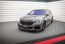 Laden Sie das Bild in den Galerie-Viewer, Maxton Design Front Ansatz V.2 für BMW 7 G11 M-Paket Facelift schwarz Hochglanz