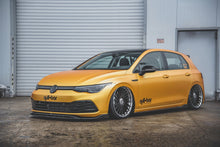 Laden Sie das Bild in den Galerie-Viewer, Maxton Design Seitenschweller Ansatz passend für V.2 VW Golf 8 schwarz Hochglanz